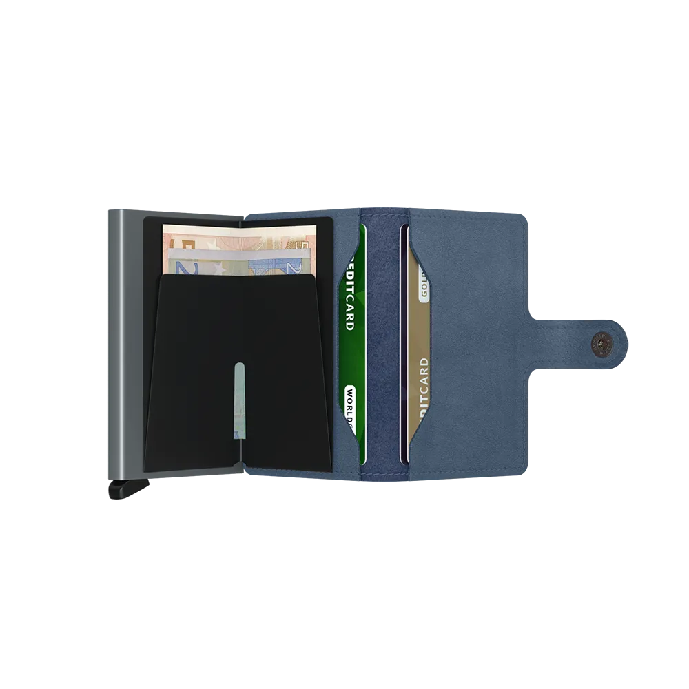 SECRID Miniwallet Leather - Original Ice Blue