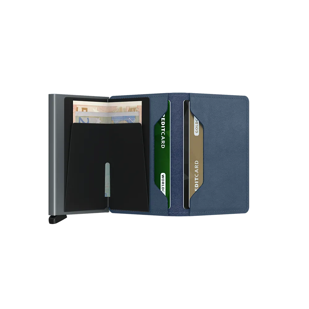 SECRID Slimwallet Leather - Original Ice Blue