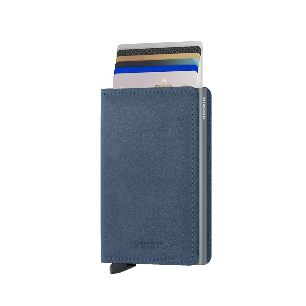 SECRID Slimwallet Leather - Original Ice Blue