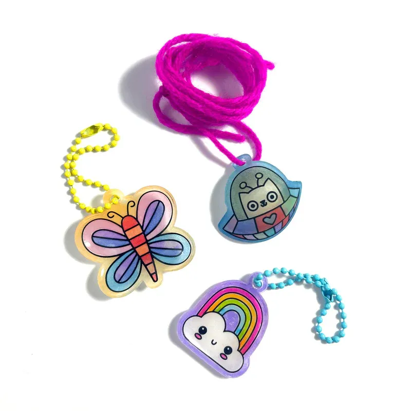 Shrink-Its!  DIY Art Kit - Cute Crew