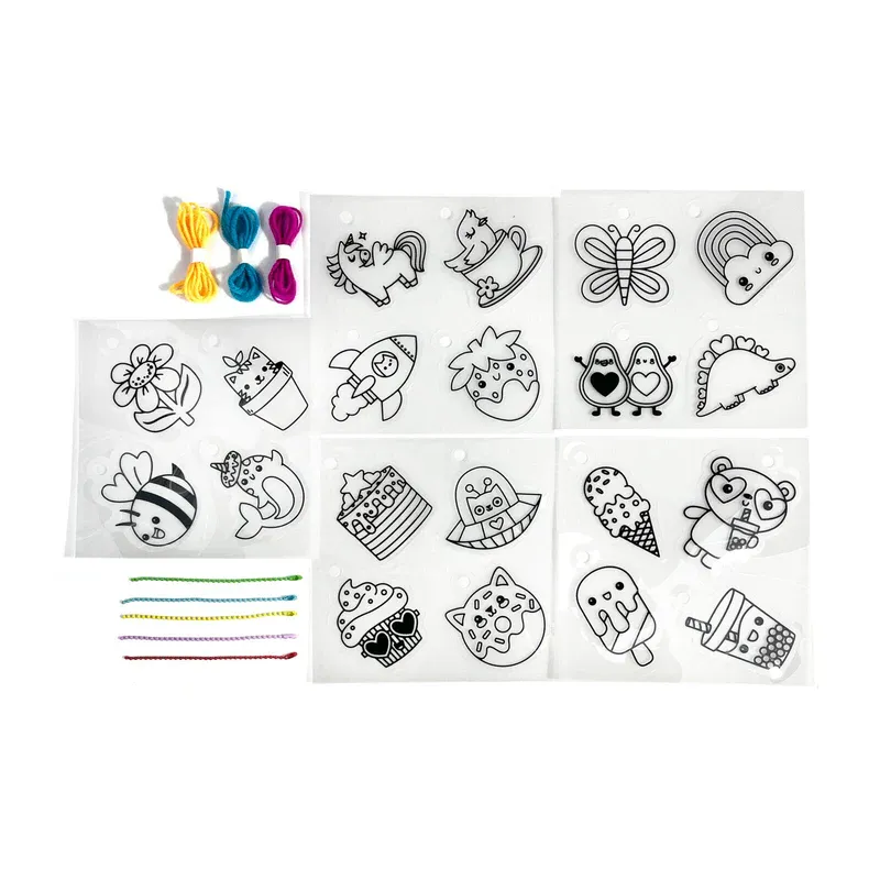 Shrink-Its!  DIY Art Kit - Cute Crew