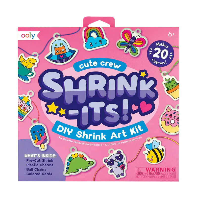 Shrink-Its!  DIY Art Kit - Cute Crew