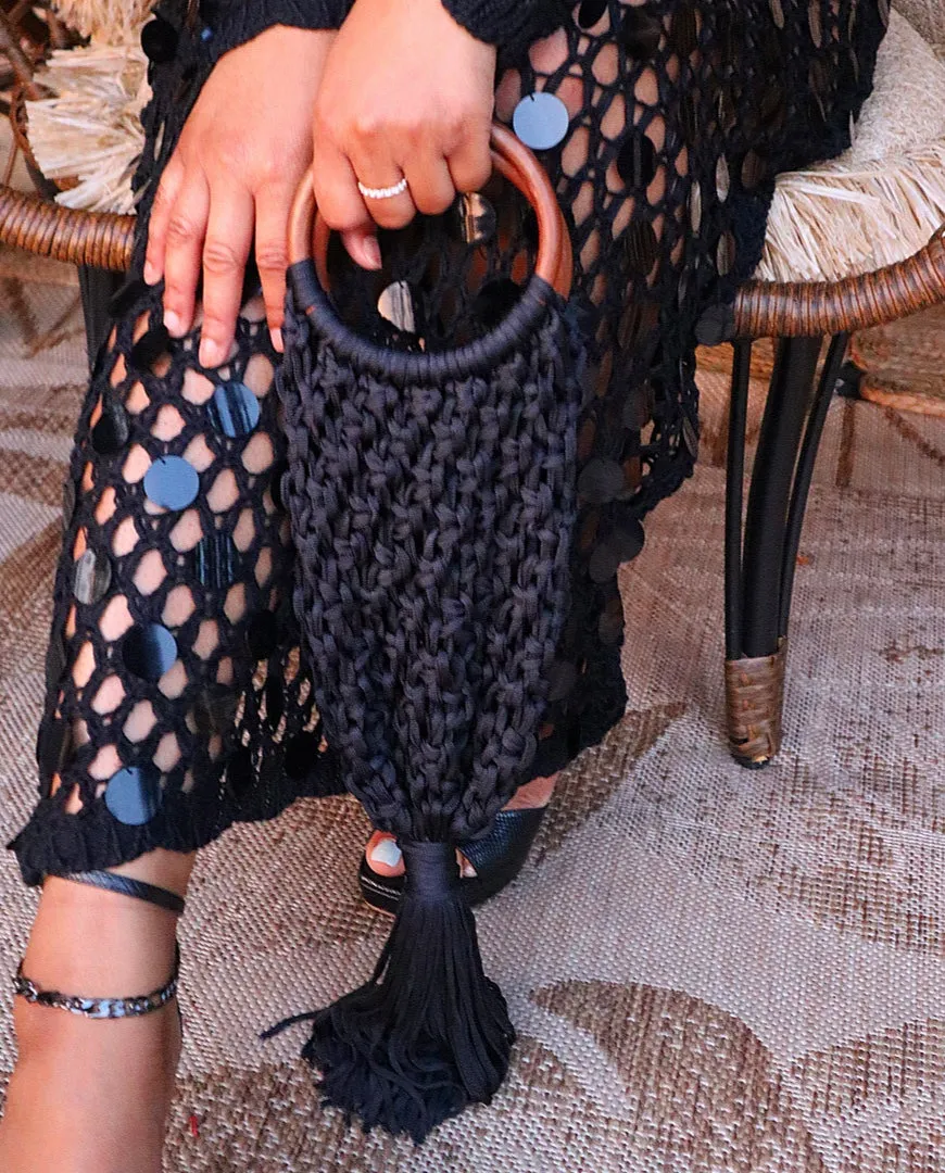 Silky & Slinky Crochet Bag