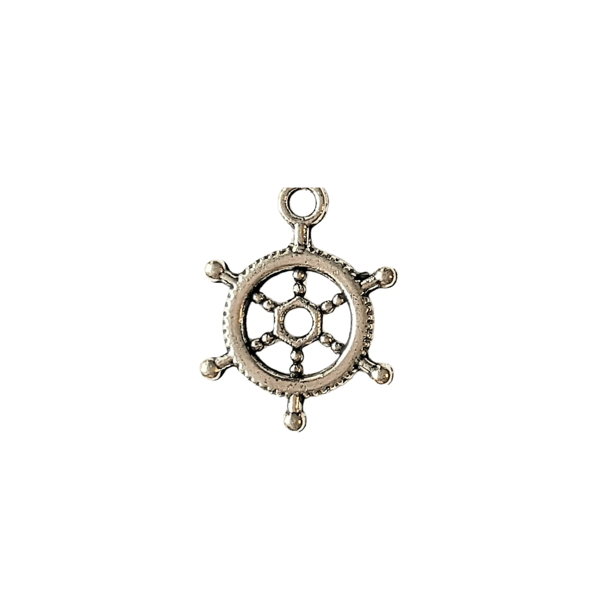 Silver Ship Steering Wheel Charm