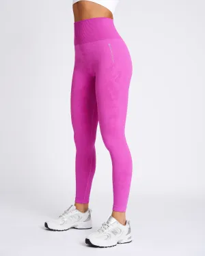 SOLID Seamless Camo Jacquard Legging Orchid Violet