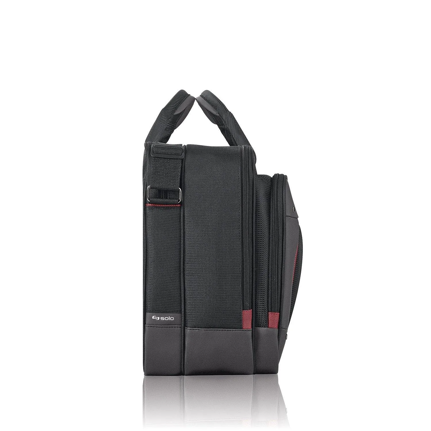 Solo Sterling Collection Laptop Portfolio for 16" Laptop with Tablet Pock