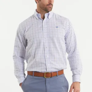 Southern Marsh Chateau Windowpane Dress Shirt