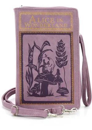 Succubus Bags Alice in Wonderland Book Shoulderbag Purple