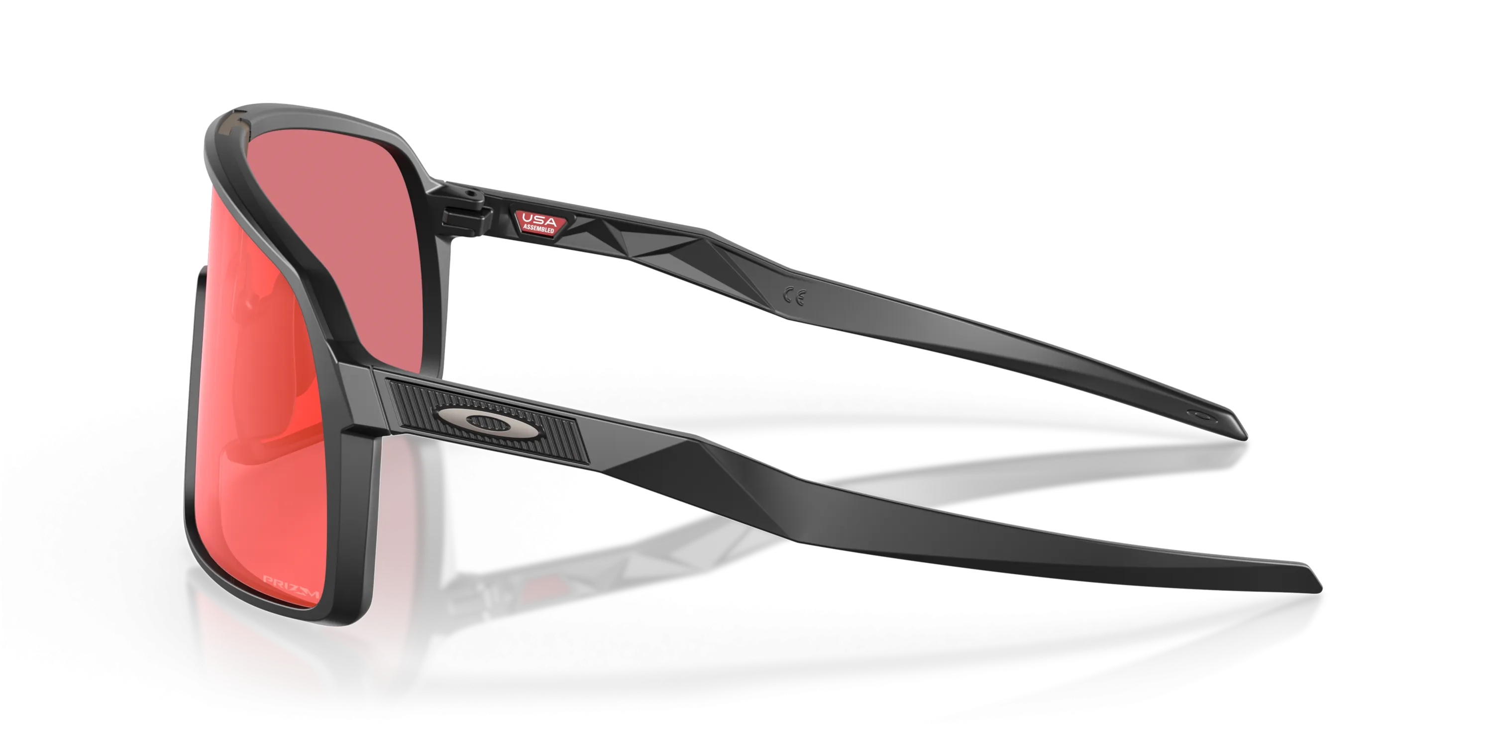 Sutro Sunglasses Matte Black - Prizm Trail Torch Lens