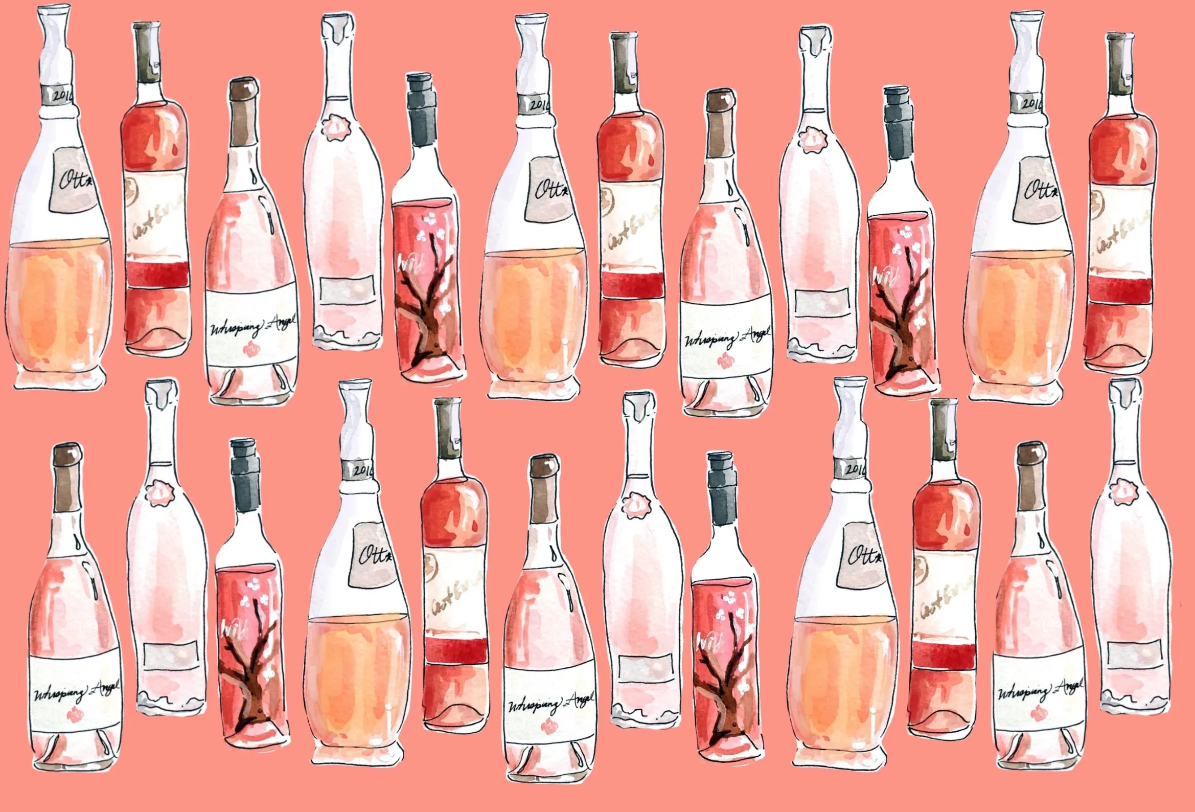 The Annie Rosé Beach Towel