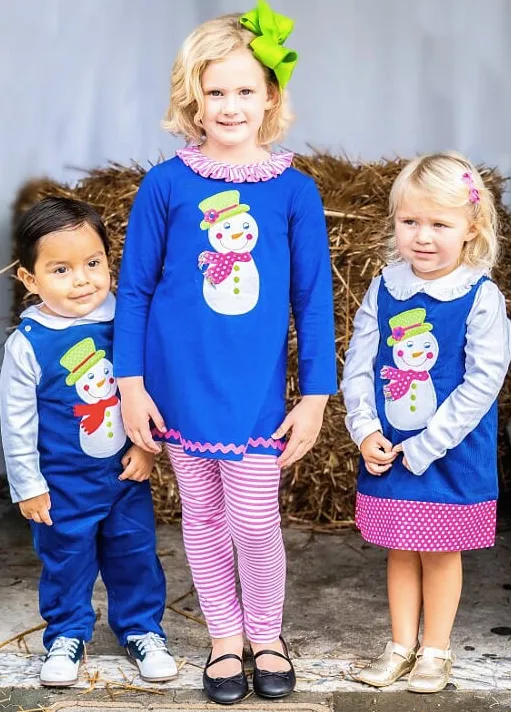 The Bailey Boys Reversible Snowman Jumper