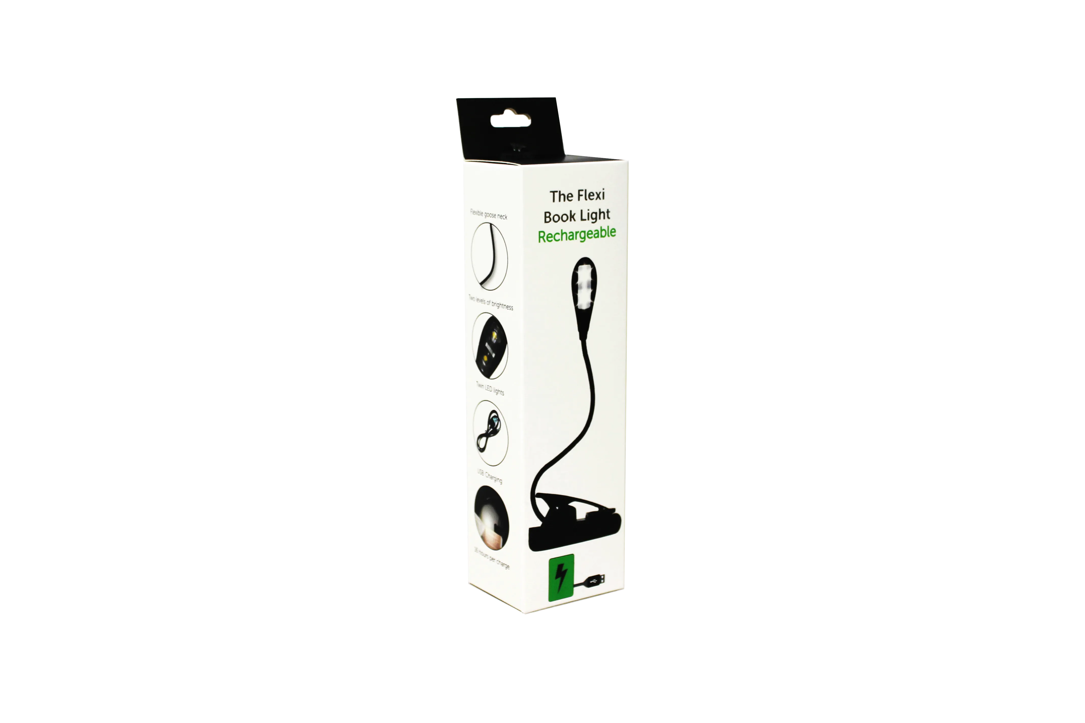The Flexi Book Light Rechargeable - Black