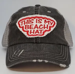 This is my beach hat