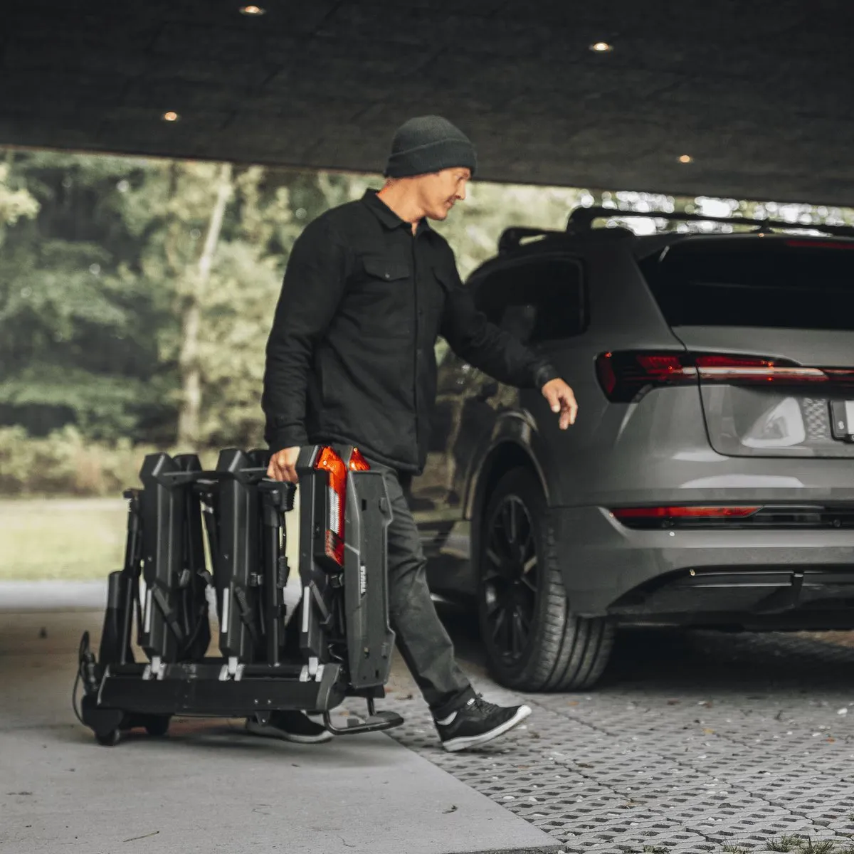 Thule Epos 3-bike Foldable Hitch Platform Bike Rack