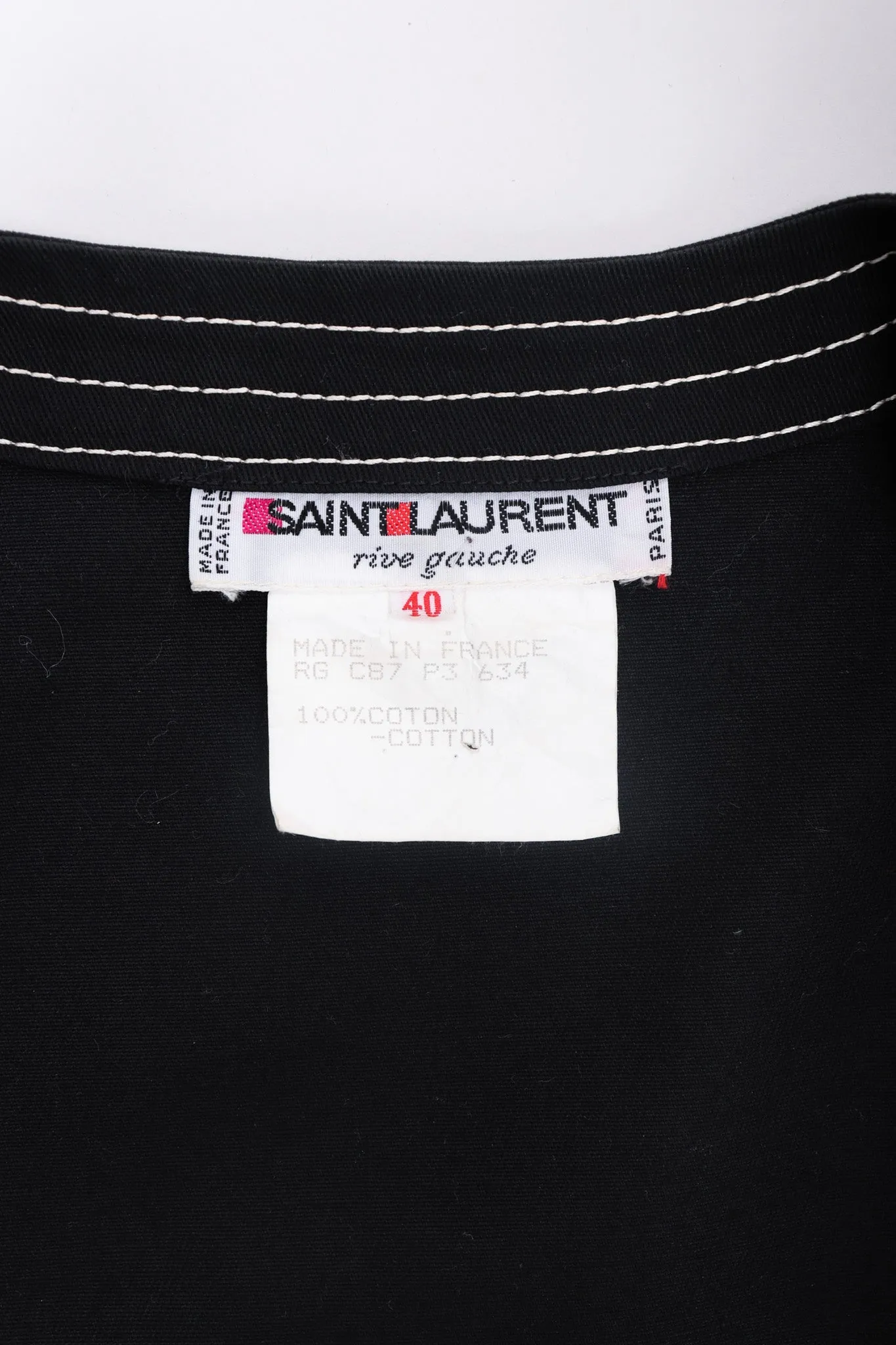 Topstitched Swing Coat