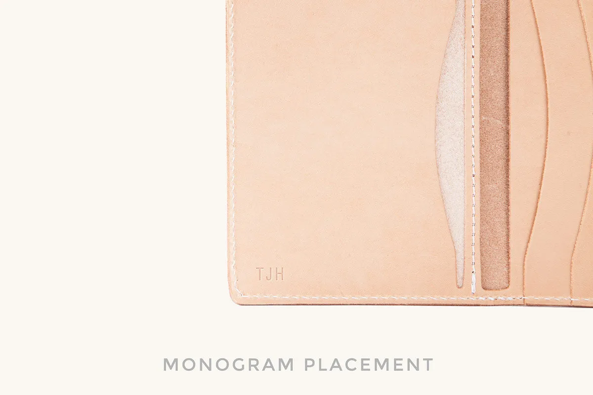 Travel Wallet - Natural
