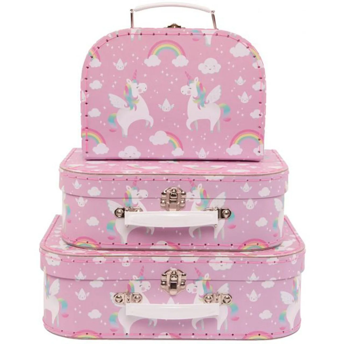 Unicorns Stacking Suitcases