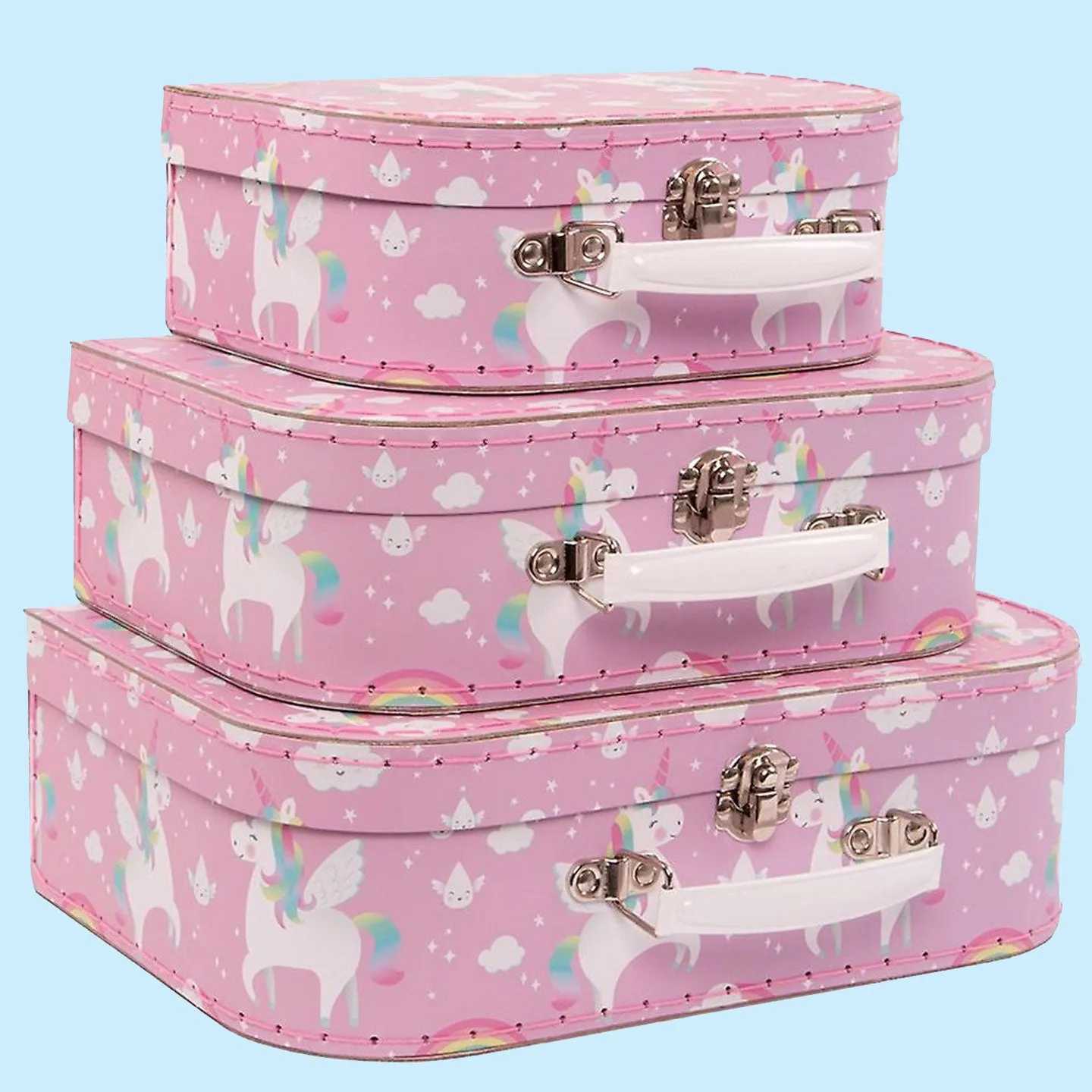 Unicorns Stacking Suitcases