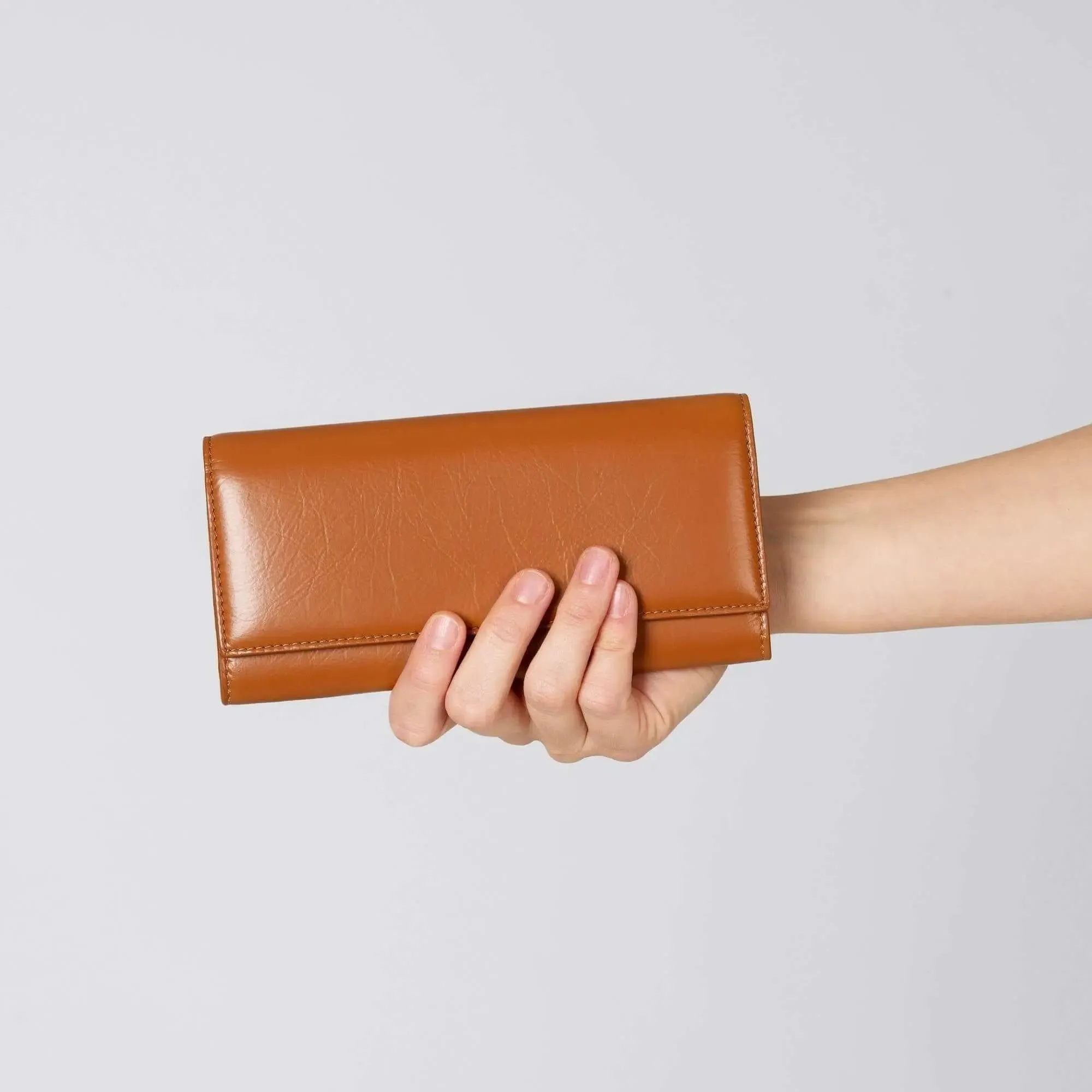 Vegan Esther Wallet - Tan