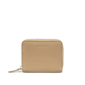 Vegan Margrethe Small Wallet - Biscuit
