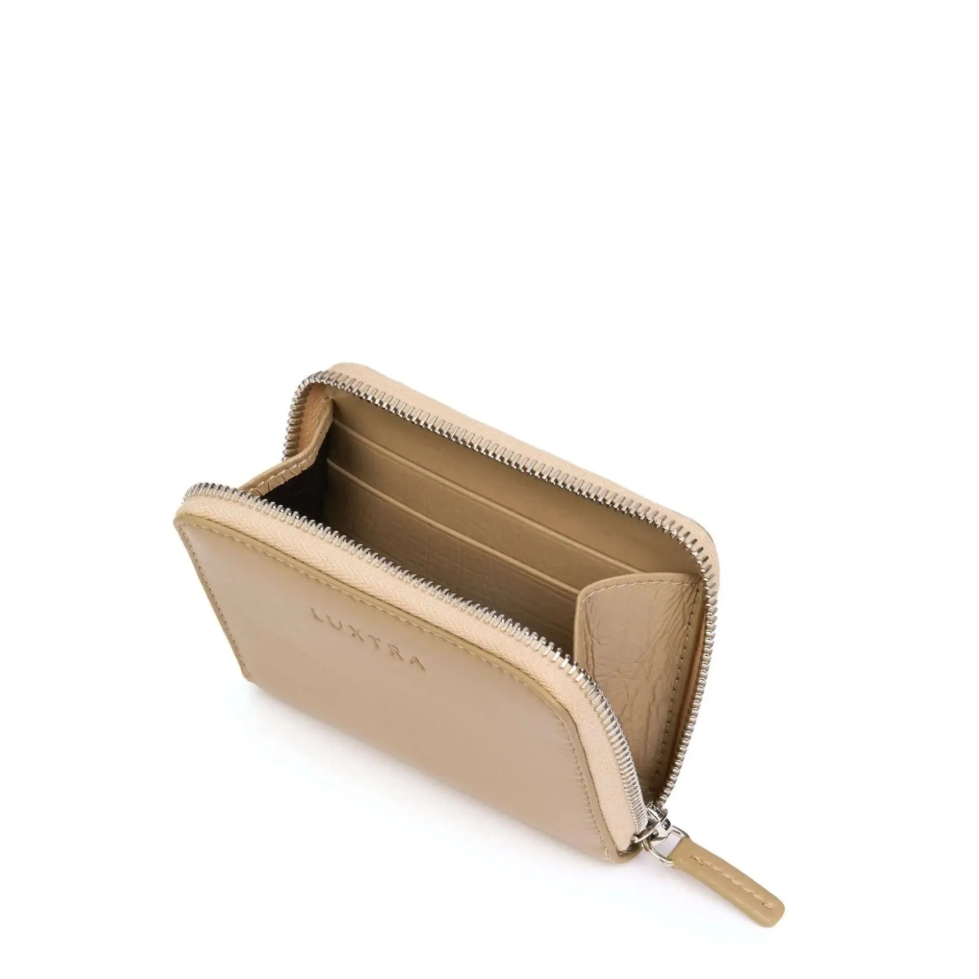 Vegan Margrethe Small Wallet - Biscuit