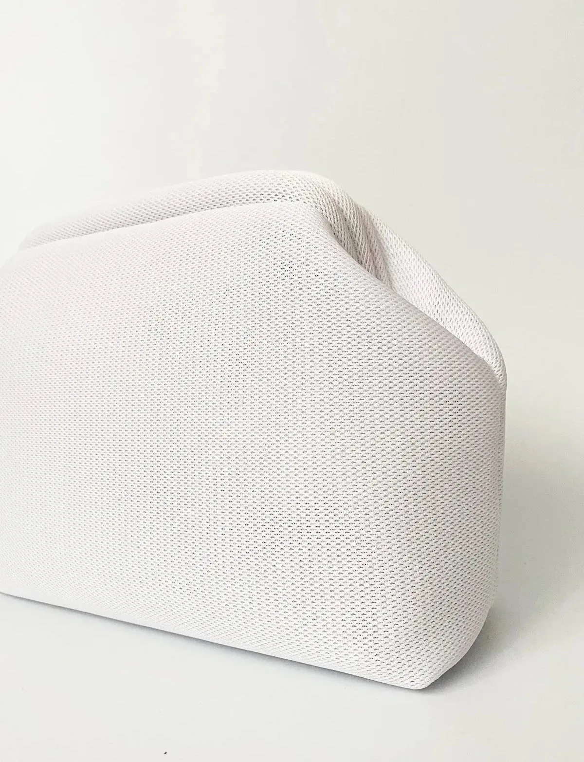White Clutch Handbag
