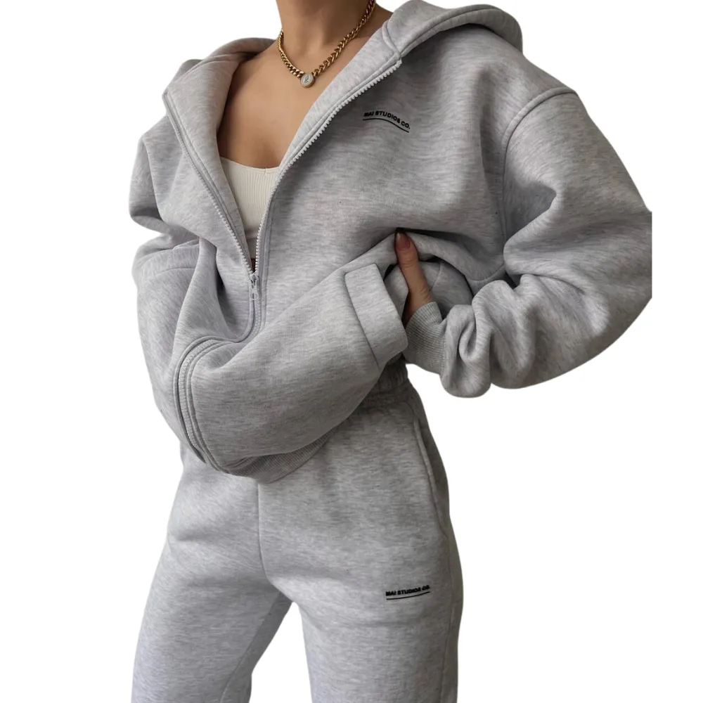 Women's Versatile Solid Color Sports Suit