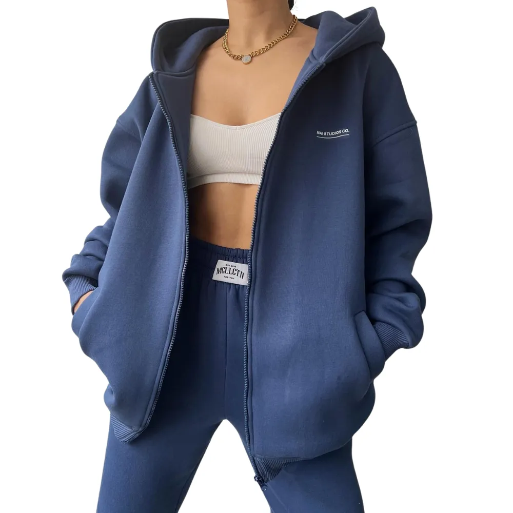 Women's Versatile Solid Color Sports Suit